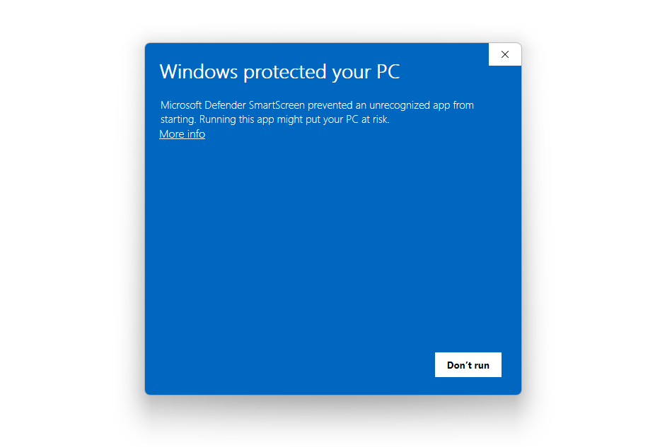 cara mematikan microsoft defender smartscreen